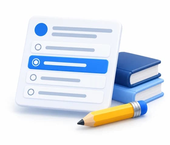 Exam question interface with a selected answer