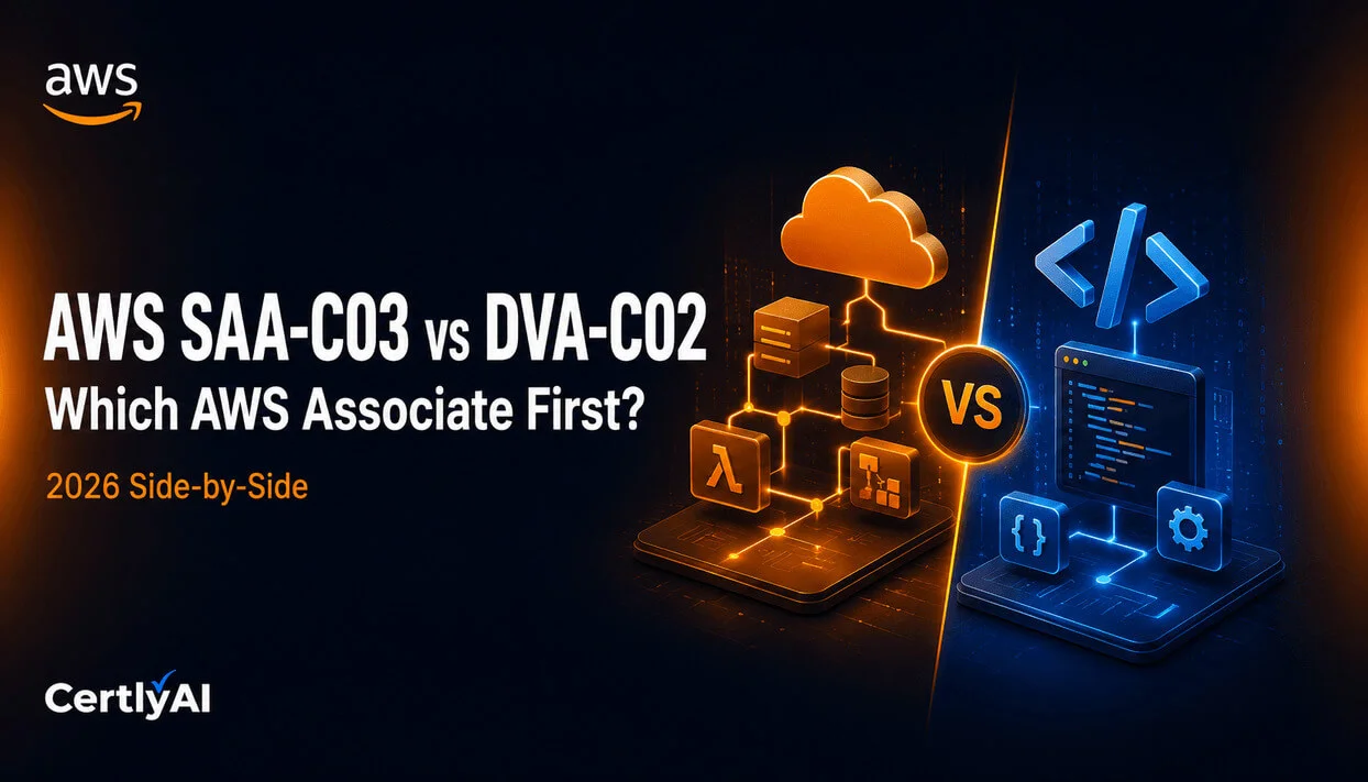 AWS SAA-C03 vs DVA-C02: Which AWS Associate Should You Get First?