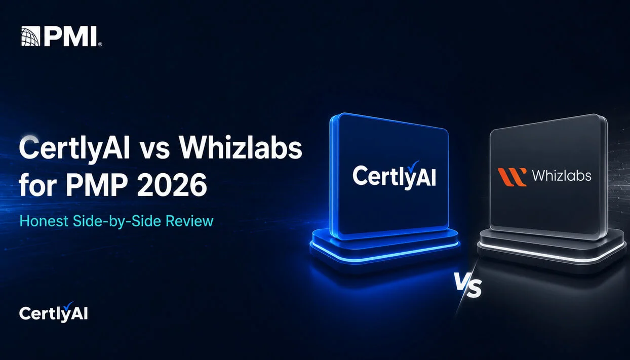 CertlyAI vs Whizlabs for PMP 2026: Honest Side-by-Side Review